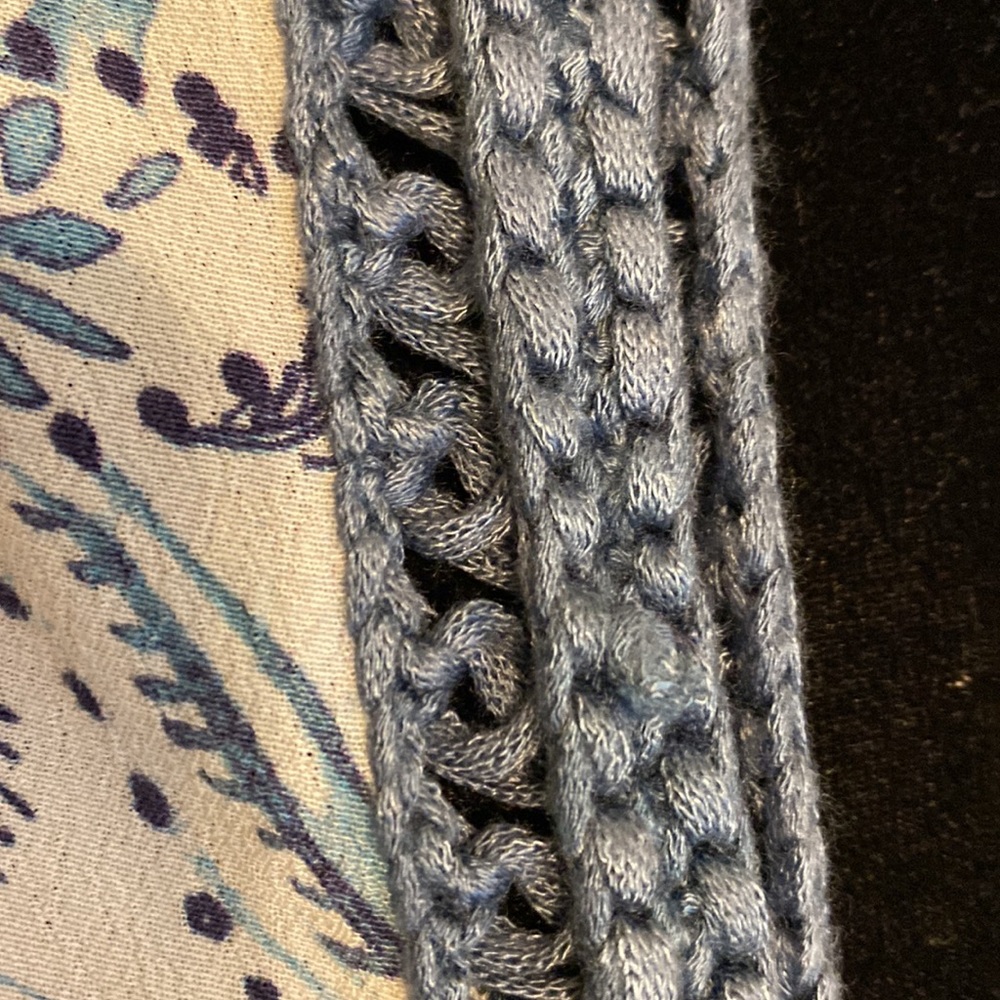 Chico’s Blue Ruana - Picture 2 of 6